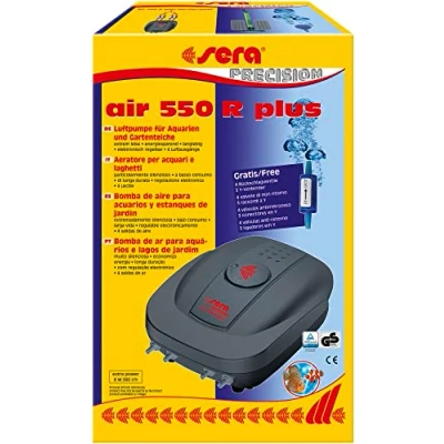 Afbeelding van Sera Air 550 R Plus/08816, Luchtpomp Voor Aquaria En Vijvers, Zwart, L/U