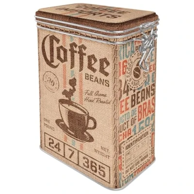 Afbeelding van Nostalgic Art Bewaarblik COFFEE Met Clipsluiting