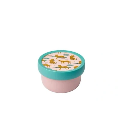 Afbeelding van Mepal Fruitbox Campus Lunchbox 300 Ml Leopard Print Lunchboxen &amp; Bekers