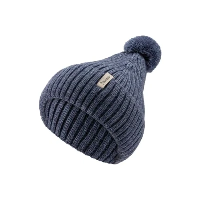 Afbeelding van Sterntaler Gebreide muts gemêleerd medium blauw
