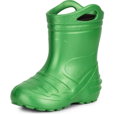 Afbeelding van Ladeheid LA KL 051 Kinder Regenlaarzen Rubber met Binnenschoen en Grepen Waterdicht EVA Wasbare Smaragdgroen 29