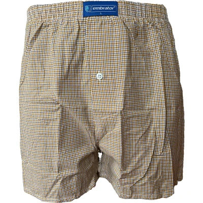 Afbeelding van Embrator mannen Boxershort geweven katoen okergeel 2XL