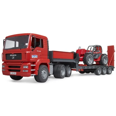 Afbeelding van Bruder MAN TGA vrachtwagen met Manitou MLT 633