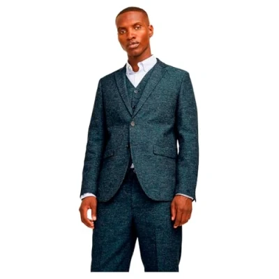 Afbeelding van Jack &amp; Jones Jprwinter Twill slim Blazer Sn, donkermarine/pasvorm: fit, 54