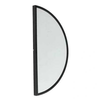 Afbeelding van LOFT42 Mirror Spiegel Half Rond Zwart Metaal 60x31
