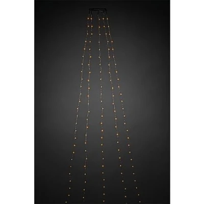 Afbeelding van Lichtmantel led kerstverlichting binnen 180 lampjes 1.8 meter