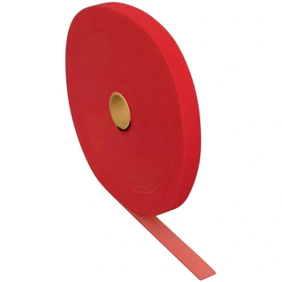 Afbeelding van FASTECH® T0602513391125 Klittenband Om te bundelen Haak en lusdeel (l x b) 25000 mm 25 Rood m
