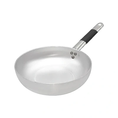 Afbeelding van Pentole Agnelli ALMC111BPIC24 aluminium inductielijn verzonken pan hoog, inductiebodem met 1 koel handvat, 24 cm