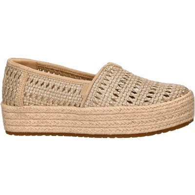 Afbeelding van TOMS Valencia Espadrilles, Dames, Maat: 42.5, Gold Textiel
