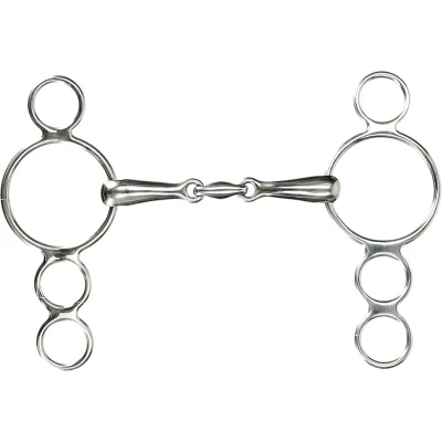 Afbeelding van BR Dubbel gebroken Pessoa watertrens 18 mm 13,5 1 Kleur Grijs