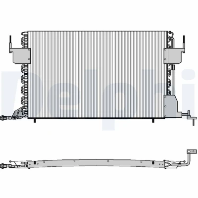 Afbeelding van Delphi Diesel Airco condensor TSP0225021
