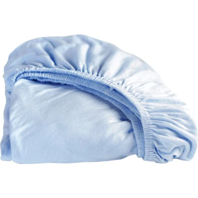 Afbeelding van Hoeslaken Cinderella Soft Blue (Jersey) 140 x 210/220 cm