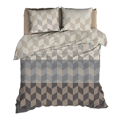 Afbeelding van Satin d&#039;Or Coperni Dekbedovertrek Lits jumeaux 240x200/220 cm Beige