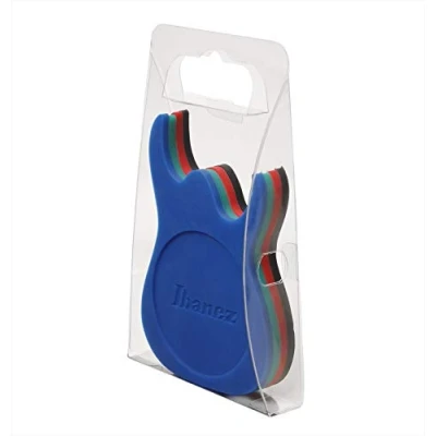 Afbeelding van Ibanez ICT10RG cup coasters onderzetters (4 pack) in de vorm van RG gitaar