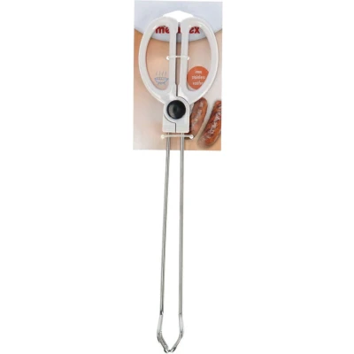 Afbeelding van Metaltex Vleestang 36 Cm Wit/Rvs