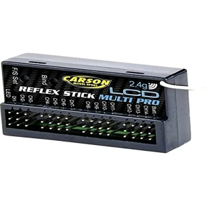Afbeelding van Carson Modellsport Reflex Stick Multi Pro LCD 14 kanaals ontvanger 2,4 GHz