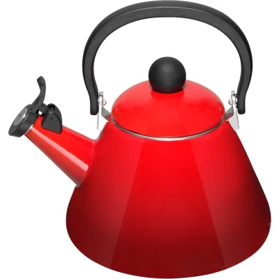 Afbeelding van Fluitketel Le Creuset Kone Kersenrood 1,6 Liter