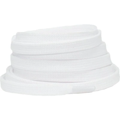 Afbeelding van Platte schoenveters 8mm polyester Wit 150cm