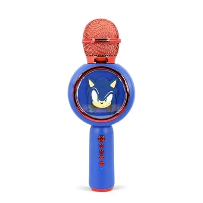 Afbeelding van Sonic PopSing karaoke microfoon draadloos LED verlichting speaker stemvervorming