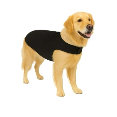 Afbeelding van Flamingo Hondenjas Bonnie zwart maat 55 cm (A: cm, B: 40 48 C: 68 74 cm) Ideaal voor Border Collie, Cocker Spaniel, Labrador, Vizsla en Beagle