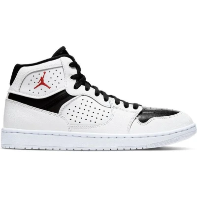 Afbeelding van Air Jordan Access Heren Basketbalschoenen Sneakers schoenen Wit Zwart AR3762 101 Maat EU 46 US 12