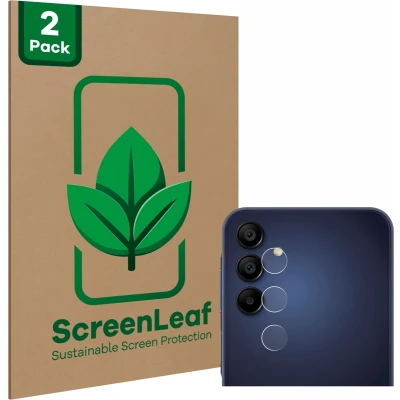 Afbeelding van ScreenLeaf Screenprotector voor Samsung Galaxy A15 (ALLEEN Camera Lens) Duurzame schermbescherming Folie Beschermfolie transparant (2 Stuks)