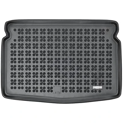 Afbeelding van M MOTOS Beige rubberen kofferbakmatten voor Volkswagen Golf Sportsvan 2014 2018 Maak uw reis comfortabeler met de antislipmat all weather bootmat, bescherming tegen vuil