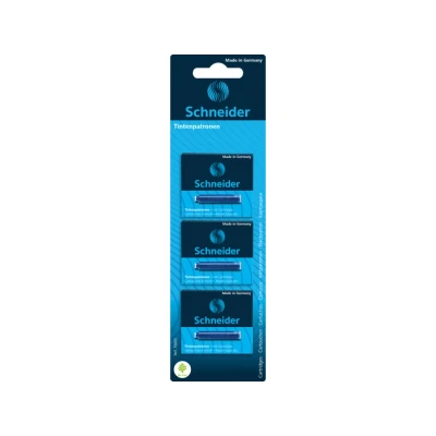 Afbeelding van Schneider inktpatronen 3 doosjes x 6 stuks blauw S 76603