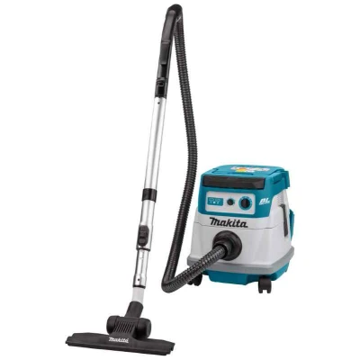Afbeelding van Makita DVC866LZX1 2x18 V Stofzuiger zonder accu&#039;s en lader, met stofafzuigset, in doos