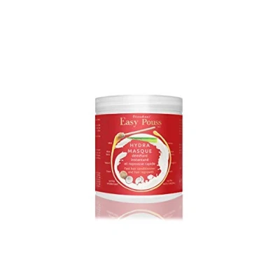 Afbeelding van Shandrani Easy Pouss Paris Hydra Instant Detangling and Rapid Regrowth Mask to Ultra Moisturise Deeply Repair all Hair Types, contains Honey, Aloe Vera, Yogurt, Coco 250ml