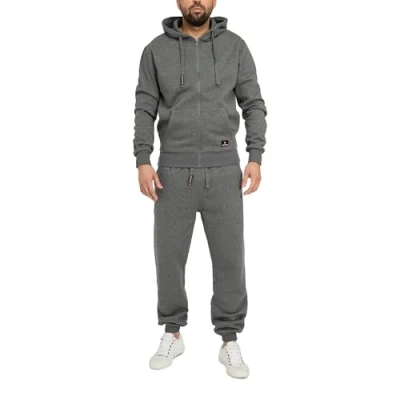 Afbeelding van Höhenhorn Cozalp Joggingpak voor heren, trainingspak, huispak, donkergrijs, 3XL