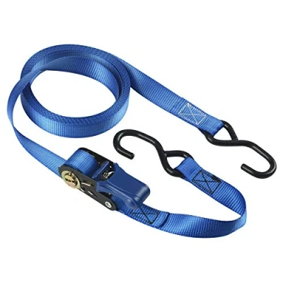 Afbeelding van Masterlock Single pack ratchet tie down 5 m with S hooks colour : blue 4366EURDAT