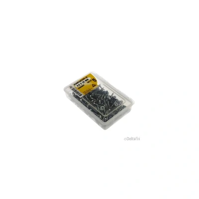 Afbeelding van Deltafix spaanplaatschroef platkop / kruiskop verzinkt 4.0 x 20 mm 200 st.