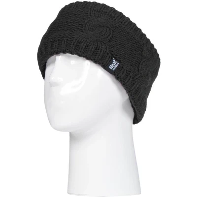 Afbeelding van Heat Holders Ladies head band black one size 1 stuks
