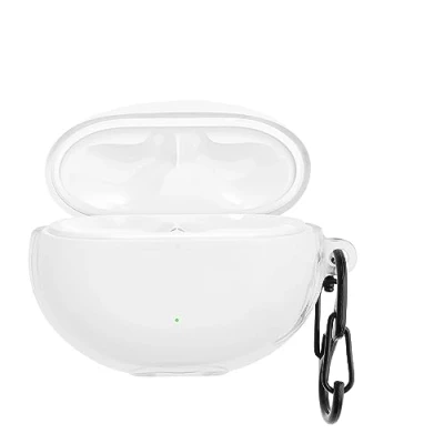 Afbeelding van kwmobile Earphones Case Compatible with Huawei Freebuds 5i Crystal TPU Two Part Earbuds Transparent