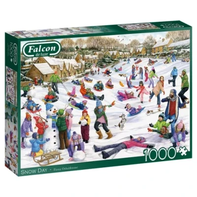 Afbeelding van Jumbo Jan van Haasteren 11398 Falcon Sneeuwdag 1000 stuks