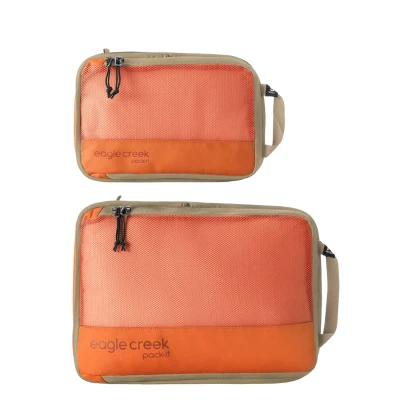 Afbeelding van Organiser Eagle Creek Pack It Reveal Compression Cube Set S/M Mandarin