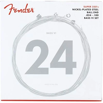 Afbeelding van Fender Strings Bass VI 250B6 24 100 Snarenset voor 6 string basgitaar