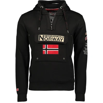 Afbeelding van Geographical Norway Hoodie / Pullover Gymclass Eo Db Men 100 Black XL