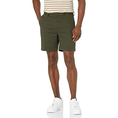 Afbeelding van Amazon Essentials Klassieke pasvorm 7&quot; Short Casual, Olijf, W34&quot;