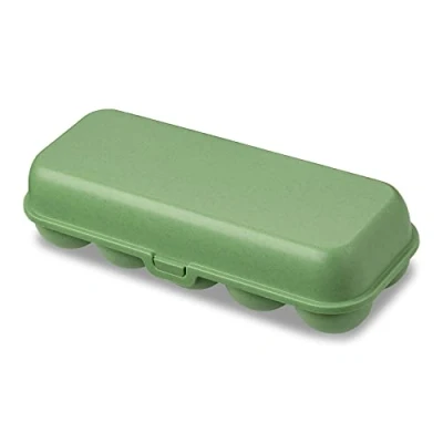 Afbeelding van Eierdoos Koziol Bio Circulair Eggs To Go Nature Leaf Green