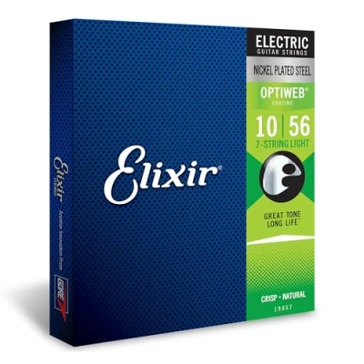 Afbeelding van Elixir 19057 Electric NPS Optiweb Light 10 56 snarenset