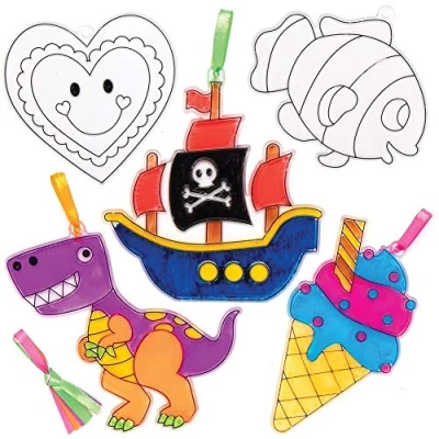 Afbeelding van Baker Ross Diverse Zonnevanger Raamdecoraties (1 Stuks) Knutselspullen en Knutselsets voor Kinderen