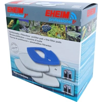Afbeelding van Eheim Filtervlies 1x Blauw + 4x Wit voor 2076 / 2078