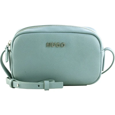 Afbeelding van HUGO Schoudertas Chris Crossbody Bag Medium Grey Blauwgrijs