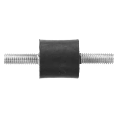 Afbeelding van 4 stuks M6 trillingsdempende rubberen isolatorbevestigingen met 2 schroefdraadbouten Schokdemper Dubbele uiteinden Schroefdemping Dempingbevestigingen Silent Block Demper Auto Boat Coil (VV20 * 20 18)