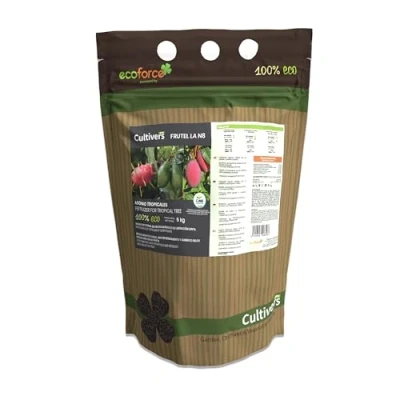 Afbeelding van CULTIVERS Meststof 5 kg organische mest voor tropische planten en bomen avocado, mango, lychee, pitahaya, papaya guave. 100% natuurlijk