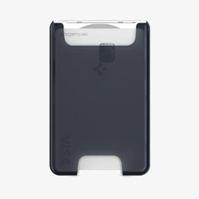 Afbeelding van Spigen Classic C1 MagFit Magnetische Kaarthouder ontworpen voor Magsafe Compatibel met iPhone 15/14/13/12 modellen Wallet Grafiet