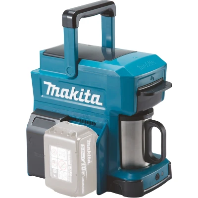 Afbeelding van Makita DCM501Z 18V Li ion accu koffiezetapparaat body inclusief mok