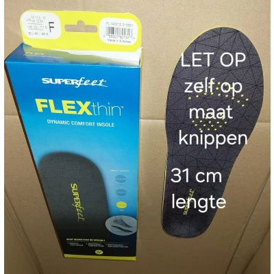 Afbeelding van Inlegzool Superfeet Flexthin Schoenmaat 45/46,5